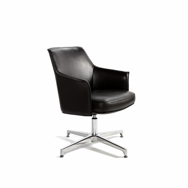 Кресло офисное Norden Бордо CF C1918 CF brown leather