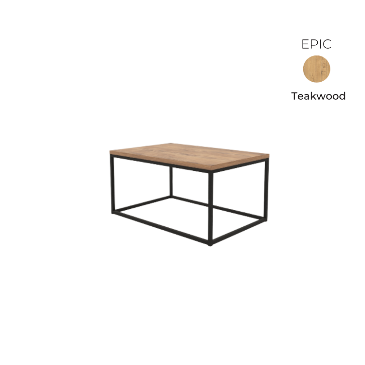 Стол журнальный прямоугольный Алсав 21EPIC.096 Teakwood