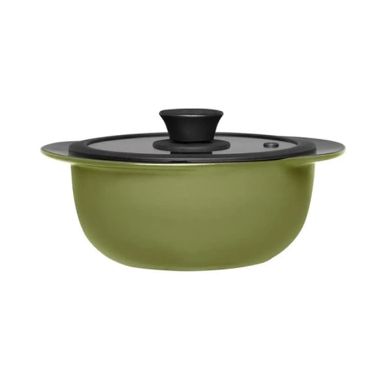 Кастрюля керамическая с крышкой OXFORD D28.5см/3,3л EUCALIPTO, 129237, BM01-4510