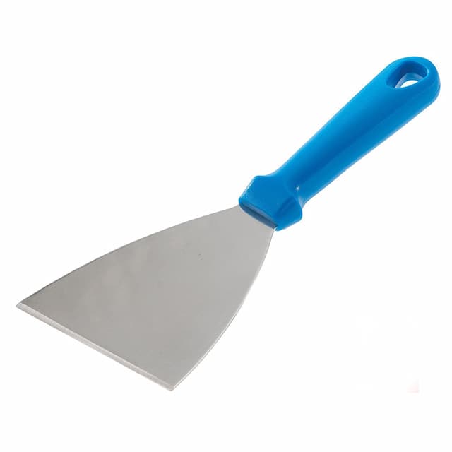 Лопатка GIMETAL скребок для теста 11х10 см сталь AC-ST4M