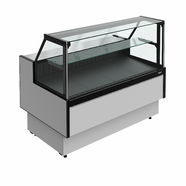 Витрина холодильная Carboma Palm 3 GC95 SV 0,94-1 без боковин (версия 2.0) 9006-9005