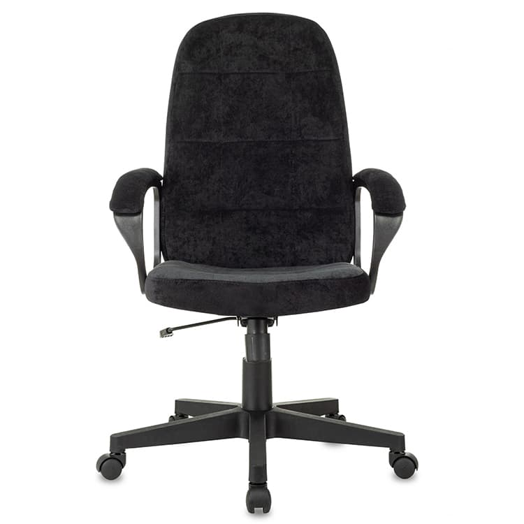 Кресло руководителя Бюрократ CH 002 Fabric черный Light-20 крестов. пластик