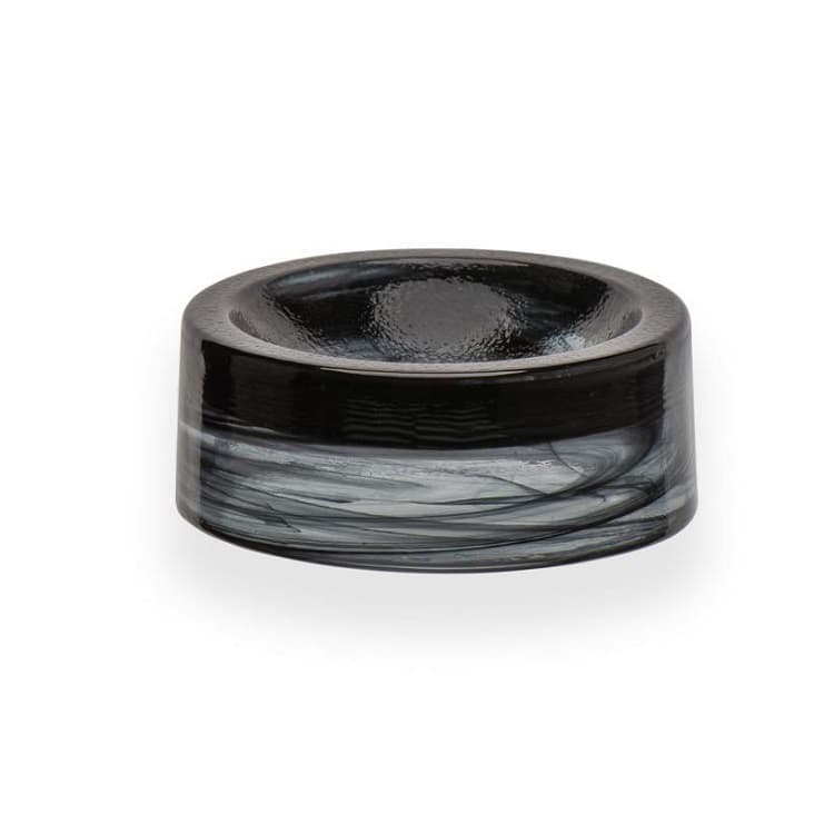 Соусник ARDACAM Hollow ARD 2164.43 d 10 см h 4 см (стекло, цвет / декор бело-черный)