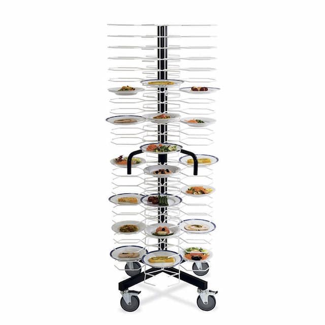 Тележка-шпилька на 96 тарелок (d18-24) MetalCarrelli 3010 