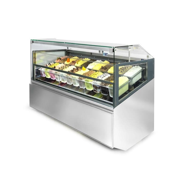 Витрина для мороженого ISA GELATOSUPERSHOW 220 RV H117