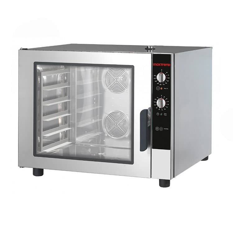 Печь конвекционная Inoxtrend NB-UA-606E 01 RH (GUA-606EB с пароувлажнением)