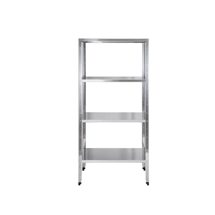 Стеллаж кухонный Luxstahl СР-1800х700х400/4 нерж