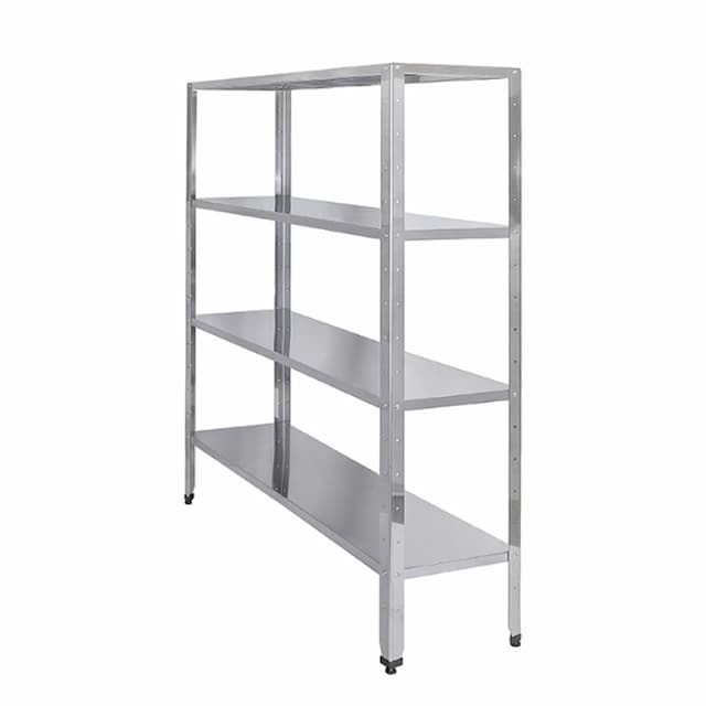 Стеллаж кухонный Luxstahl СР-1800х1300х300/4 нерж