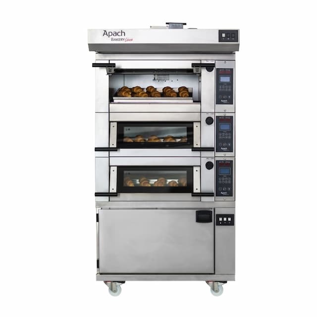 Печь подовая с расстойкой APACH BAKERY LINE E2LK6PHSE DPBI-T