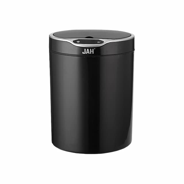 Ведро для мусора сенсорное, круг, Foodatlas JAH-6111, 12 л (черный)